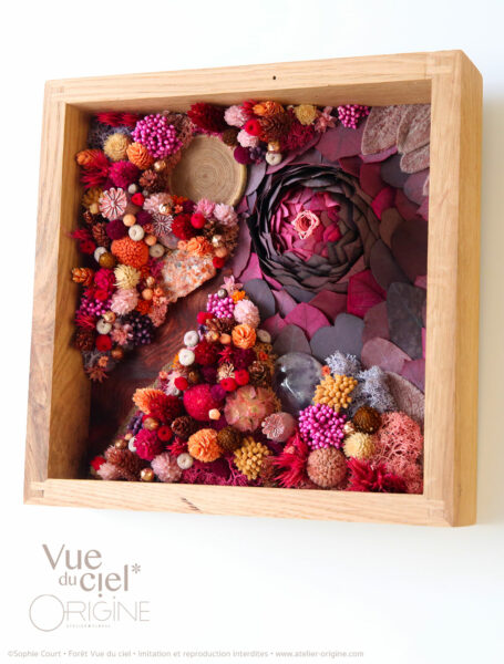 tableau-végétal-foret-vue-du-ciel-et-eruption-origine-atelier-floral-sophie-court