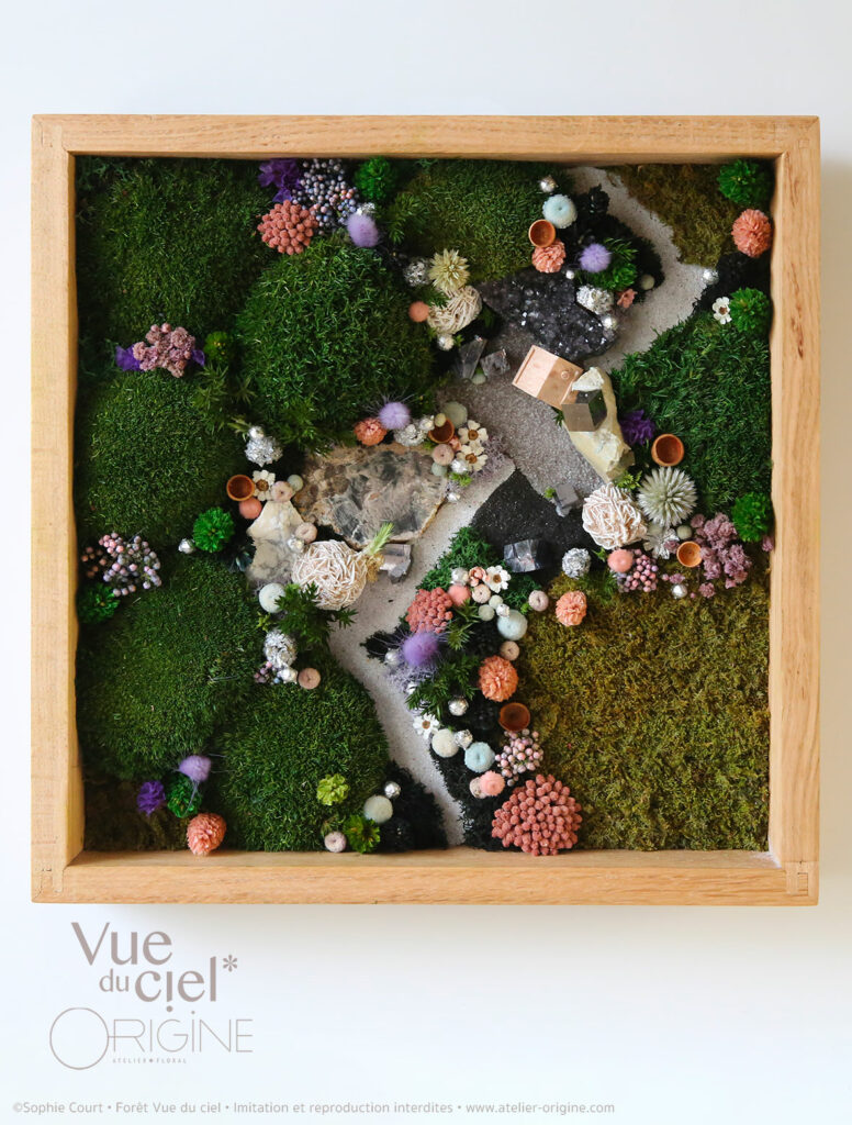 tableau-végétal-foret-vue-du-ciel-origine-atelier-floral-sophie-court