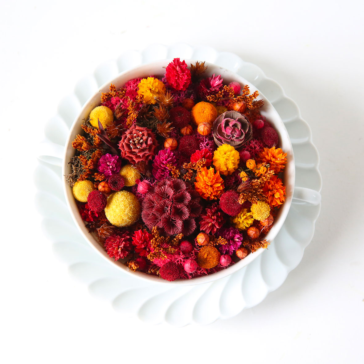 promotions soldes fleurs séchées