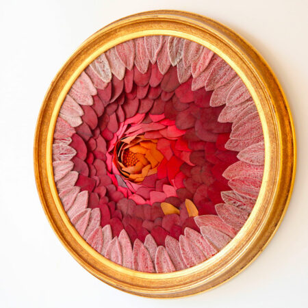 Éruption • Collection OR • Cadre ancien ROND ROUGE