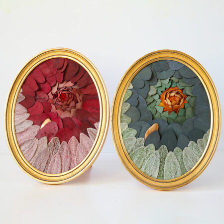 Éruption • Collection OR • Cadre ancien DUO OVALE