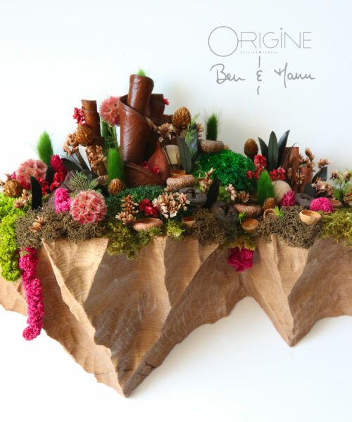 ben&manu origine atelier floral ile suspendue