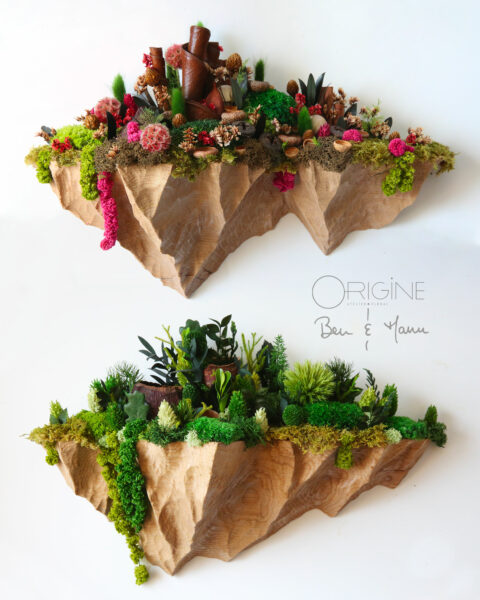 ben&manu origine atelier floral ile suspendue