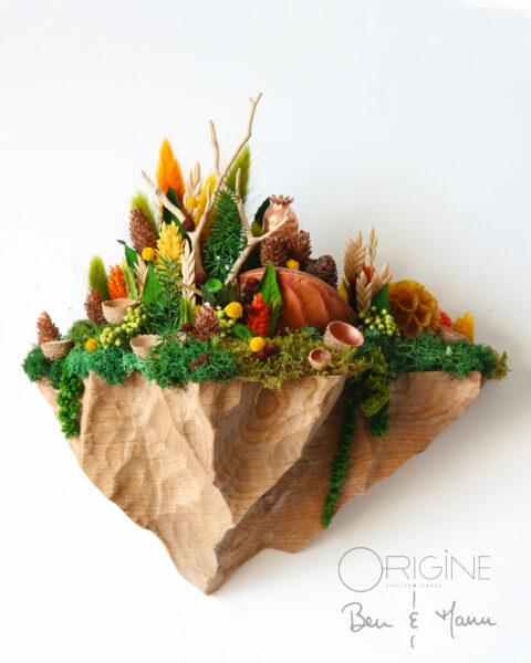 ben&manu origine atelier floral ile suspendue
